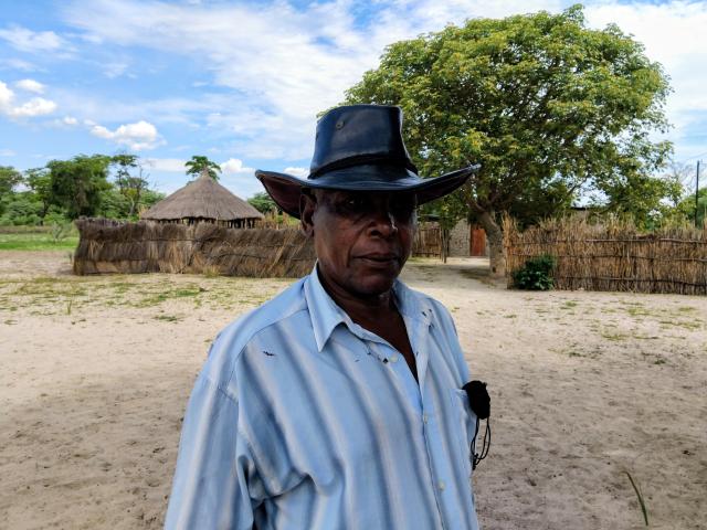 Gunkwe, 25 November 2025 - Senior village headman of the Mwambezi and Gunkwe villages in the Katima Rural Constituency of the Zambezi Region, 67-year-old Sililo Mandoile is urging people to go out and vote in the mass Regional and Local Authority Elections slated for Wednesday 26 November 2025.

(Photo: Michael Mutonga Liswaniso) NAMPA
