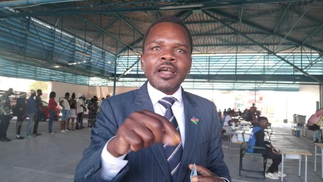 OUTAPI, 26 November 2025 - Omusating Governor Immanuel Shikongo (Photo: Andreas Thomas) NAMPA
