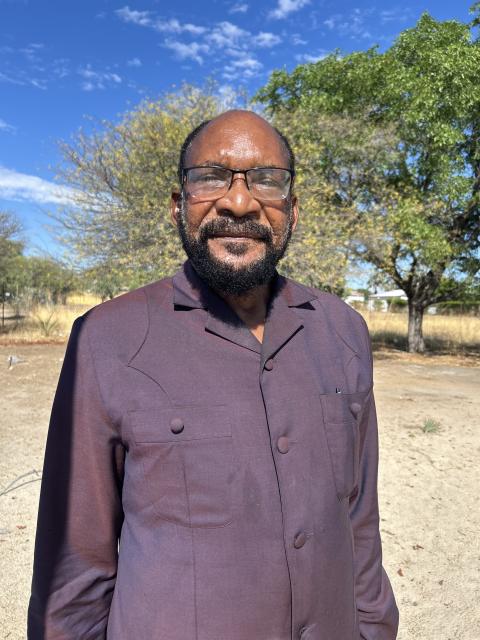 OHANGWENA, 26 November 2025 - Former Governor of the Ohangwena Region, Usko Nghaamwa. (Photo by Eba Kandovazu) NAMPA
