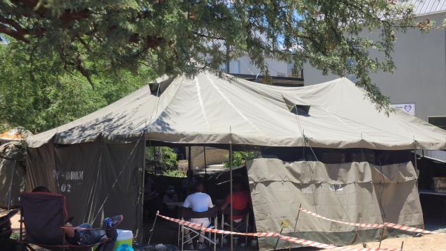 WINDHOEK, 26 NOVEMBER 2025 - Empty polling station at Elissenheim in the afternoon. (Photo by: Molly Weyulu) NAMPA 