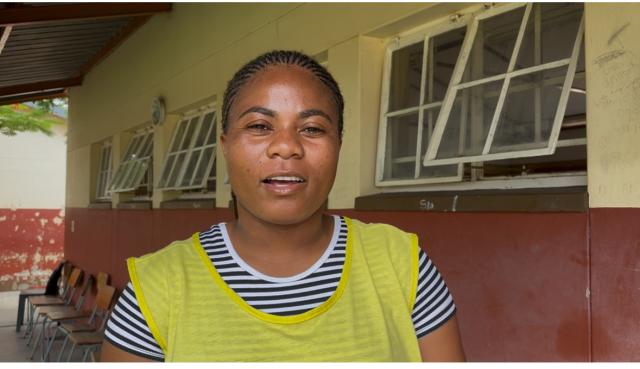 RUNDU, 26 November 2025 - Presiding Officer at Maria Mwengere polling station Toive Mukula. (Photo by: Sawi Hausiku) NAMPA 