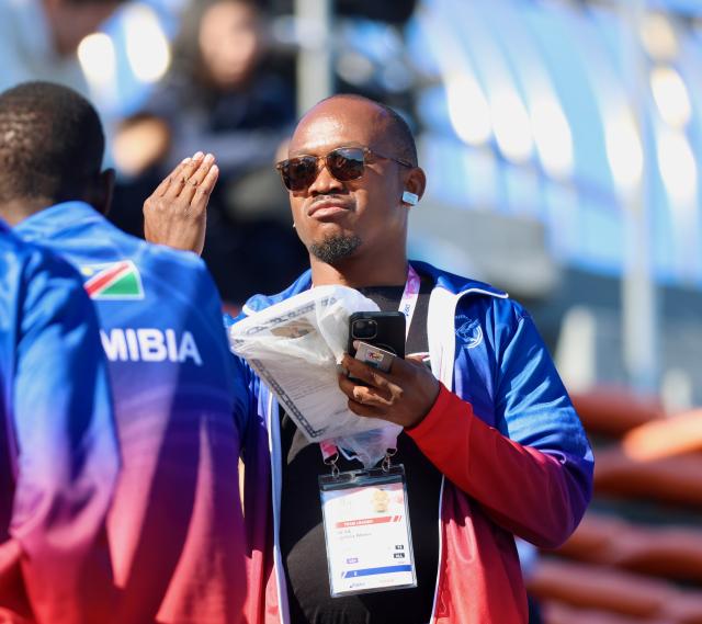 TOKYO, 27 November 2025 - President of the Namibia Deaf Sport Federation (NDSF), Abner Sheya, while at the Komazawa Olympic Park General Sports Ground during the the Tokyo 2025 Deaflympicsin Japan. (Photo by: Hesron Kapanga) NAMPA