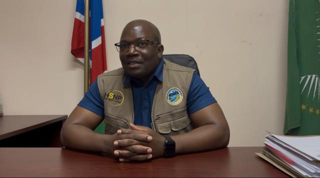 RUNDU, 28 November 2025 - Rundu Rural Constituency Councillor Paulus Mbangu. (Photo by: Sawi Hausiku) NAMPA 