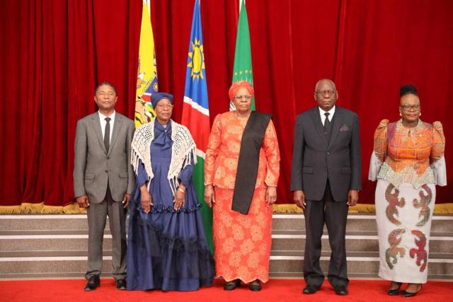 WINDHOEK, 09 December 2025 - President Netumbo Nandi-Ndaitwah on Monday appointed new head of mission to several countries to serve and advance Namibia's interest. (Photo: Contributed) NAMPA.