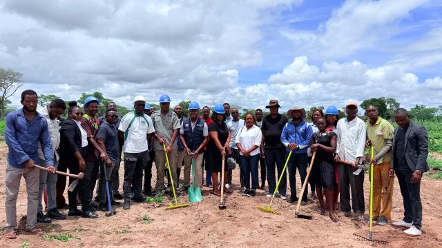 MAPOREZA, 19 December 2025 -The Kavango West Regional Directorate of Education, Innovation, Youth, Sports, Arts and Culture has officially handed over construction sites to the Namibia Training Authority (NTA) at Maporeza village in Kavango West region on Friday.
(photo: Lylie Joel)
NAMPA 