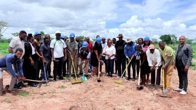 MAPOREZA, 19 December 2025 -The Kavango West Regional Directorate of Education, Innovation, Youth, Sports, Arts and Culture has officially handed over construction sites to the Namibia Training Authority (NTA) at Maporeza village in Kavango West region on Friday.
(photo: Lylie Joel)
NAMPA 