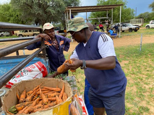OKOVIMBURU -  Kotoree Kaukuata,  Ovambanderu Traditional Councillor responsible for the garden project in Epukiro (Photo: Contributed) NAMPA 