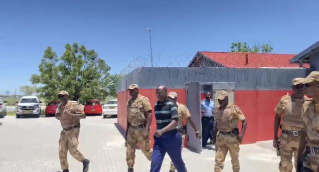 ONDANGWA, 05 January 2026- Sinkys Johannes, who allegedly murdered Iikokola village deputy headman made first court appearance in the Ondangwa Magistrate's Court on Monday.

(Photo: contributed)