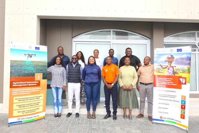 SWAKOPMUND, 13 January 2026 - Stakeholders attending the five-day SADC Agricultural Information Management Systems (AIMS) workshop being held under the second phase of the support towards the Operationalisation of the SADC Regional Agricultural Policy (STOSAR II)  in Swakopmund. (Photo by: Isabel Bento) NAMPA