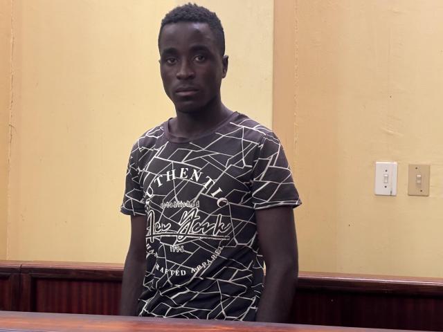 RUNDU, 12 January 2026 - Andreas Muyongo Mungongi, who made his first appearance in the Rundu Magistrate’s Court on Monday. (Photo by: Sawi Hausiku) NAMPA 