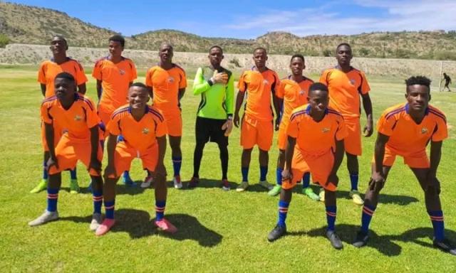 OPUWO, 20 JANUARY 2026- Robber Chanties FC player. (Photo: KUFNA) NAMPA 