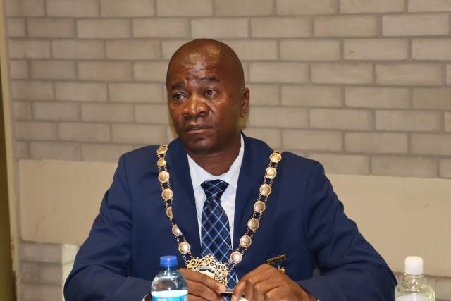 GROOTFONTEIN, 21 January 2026 - Grootfontein Mayor, Morits Gaingob. (Photo by: Mulisa Simiyasa) NAMPA 