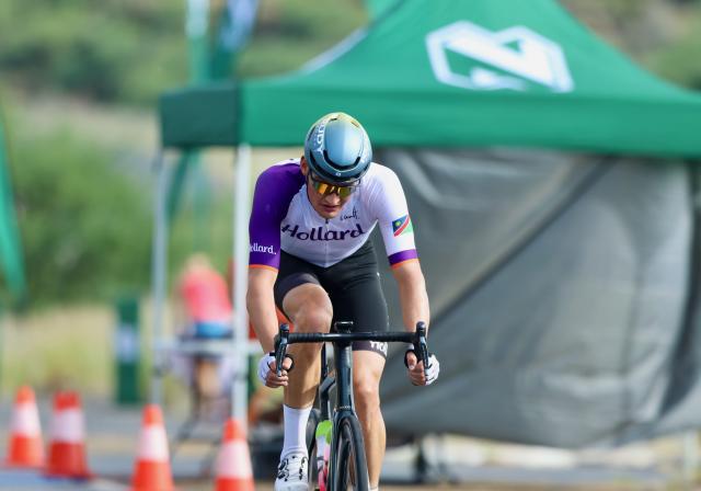 WINDHOEK, 26 January 2026 – Namibia’s endurance rider Drikus Coetzee while in action during round three of Nedbank Namibia Windhoek Power Pedal (WPP) 3 Döbra Loops. (Photo by: Hesron Kapanga) NAMPA