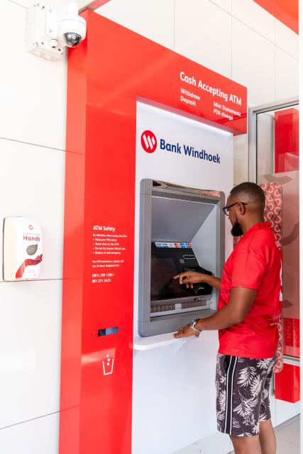 WINDHOEK, 29 January 2026 - Bank Windhoek has achieved a national first by becoming the first financial institution in Namibia to enable its Automatic Teller Machines (ATMs) cash deposit acceptance of the newly upgraded Namibia Dollar banknotes. (Photo: contributed) NAMPA