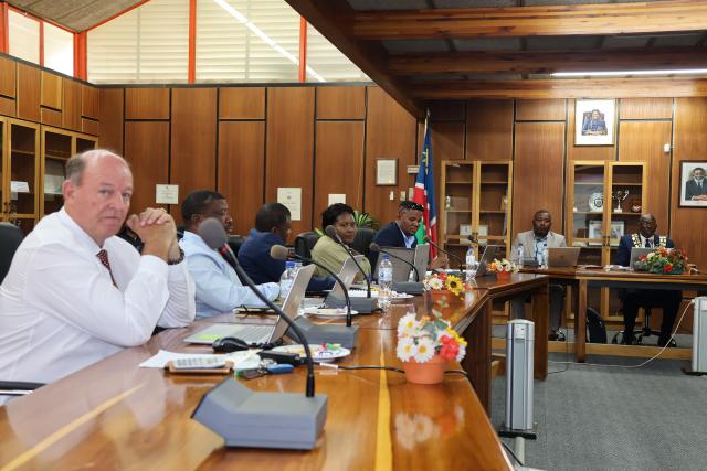 OTJIWARONGO, 04 FEB (NAMPA) - A section of the new local authority councillors of Otjiwarongo Municipality  at their first council meeting on Thursday afternoon at Otjiwarongo. (Photo by: Mulisa Simiyasa) NAMPA