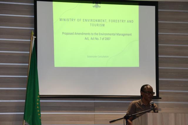 OTJIWARONGO, 06 February 2026 - The Sand and Gravel Mining Amendment Bill discussions at Otjiwarongo on Friday. (Photo by: Mulisa Simiyasa) NAMPA