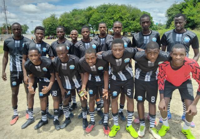 KATIMA MULILO, 08 February 2026, the Bush Bucks FC squad that lost 1-0 to Namib Chiefs at the UNAM Sports Fields on Sunday afternoon.
(Photo: Michael Mutonga Liswaniso) NAMPA