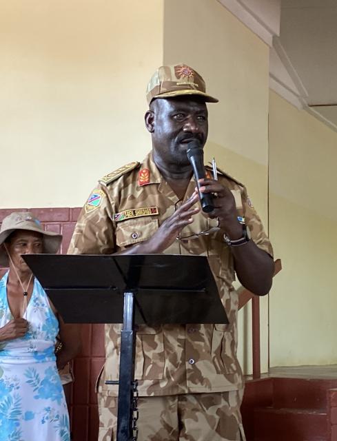 Namibian Police Force Inspector General address Aranos community on the increase of stock theft and Nampol service concerns 