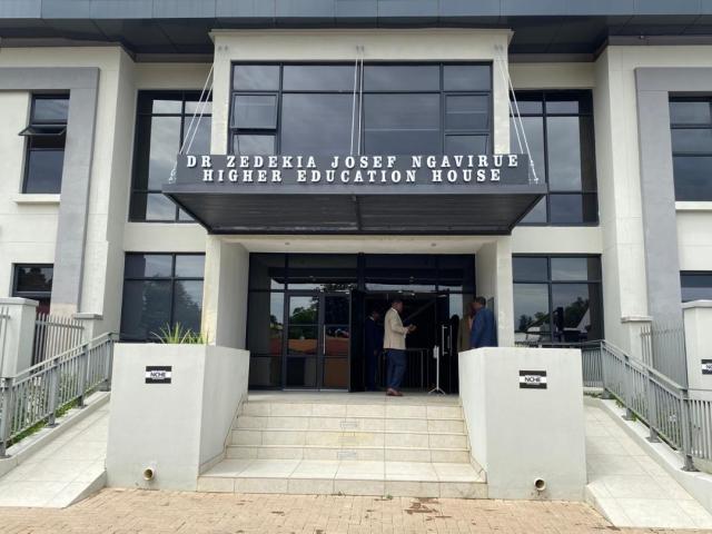 WINDHOEK, 12 FEBRUARY 2025 - The inaugurated National Council for Higher Education building (Photo: Simsolia Kambonde) NAMPA