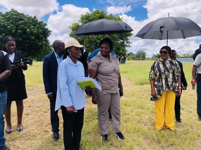NKURENKURU, 13 February 2026- The Governor of Kavango West Verna Sinimbo on Friday received a courtesy visit from the Deputy Minister of Agriculture, Fisheries, Water and Land Reform Ruth Masake.

(Photo: Lylie Joel)
NAMPA