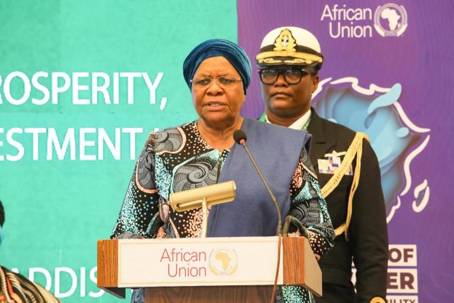WINDHOEK, 16 FEBRUARY 2026- President Netumbo Nandi-Ndaitwah at the 39th African Union Summit 2026, Ethiopia. 
(Photo: Contributed) NAMPA TV