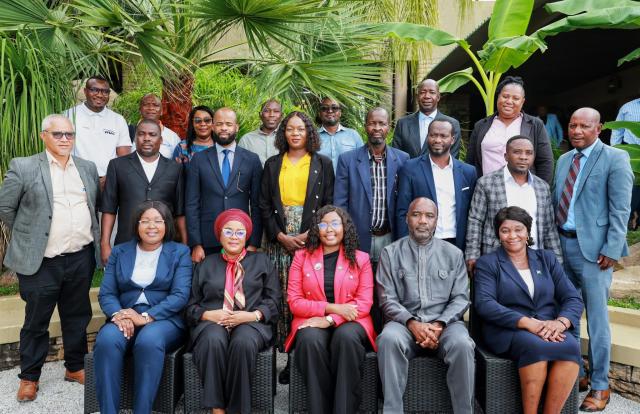 SIMANYA, 16 February 2026- The Minister of Information and Communication Technology Emma Theofelus, on Monday hosted a High-Level Stakeholders Engagement Simanya Lodge in Mpungu Constituency , Kavango West region to take stock of the ICT related challenges in the region.

(Photo: Lylie Joel)
NAMPA