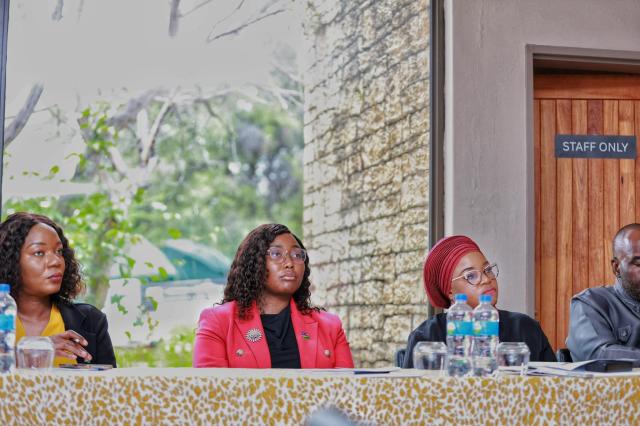 SIMANYA, 16 February 2026- The Minister of Information and Communication Technology Emma Theofelus, on Monday hosted a High-Level Stakeholders Engagement Simanya Lodge in Mpungu Constituency , Kavango West region to take stock of the ICT related challenges in the region.

(Photo: Lylie Joel)
NAMPA