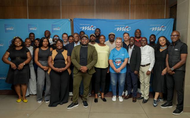 WINDHOEK, 17 February 2026 -Representatives from MTC’s events, communication, marketing, and sponsorship departments at the MTC workshop for beneficiaries. (Photo: Contributed) 
