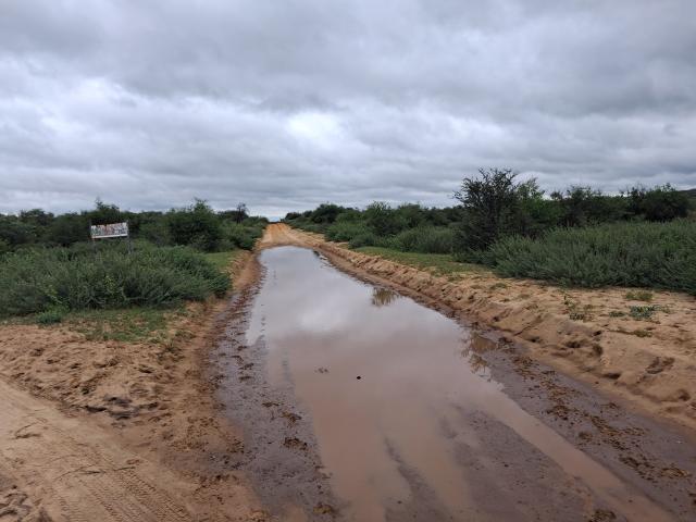 EPUKIRO, 15 February 2026 - Otjimati - Ozombouvapa road deterioted (Photo: Zebaldt Ngaruka) NAMPA 