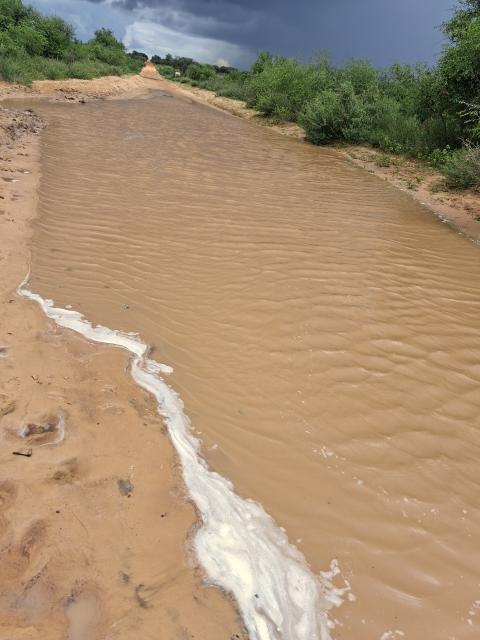 EPUKIRO, 15 February 2026 - Otjimati - Ozombouvapa road deterioted (Photo: Zebaldt Ngaruka) NAMPA 