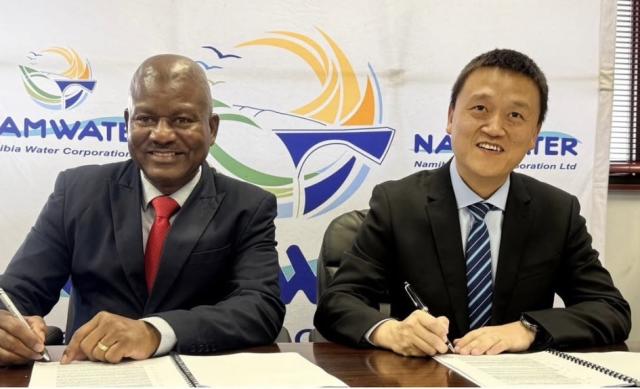 WINDHOEK, 17 February 2026 - Seventy per cent of the Erongo Sunam Desalination Project Joint Venture belongs to Swakop Uranium following a joint briefing held on Tuesday. 
The partnership with NamWater establishes a venture to develop a desalination plant in the Erongo Region.
(Photo contributed) NAMPA 