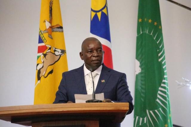 WINDHOEK, 23 FEBRUARY 2026 - Retired Wing Commander Alex Tukuhupwele has been appointed as Namibia’s High Commissioner-Designate to India Monday. (Photo: Contributed) NAMP.