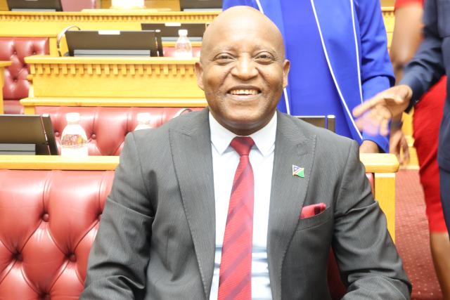 Windhoek, 26 February- Prime Minister Elijah Ngurare at the tabling of the 2026/27 Appropriation Bill. (Photo by Eba Kandovazu). NAMPA