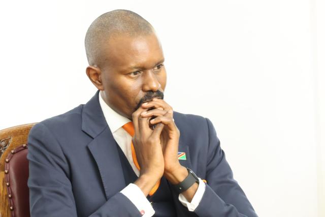 Windhoek, 26 February - Commissioner of the Namibia Revenue Agency, Sam Shivute at the tabling of the 2026/27 Appropriation Bill. (Photo by Eba Kandovazu). NAMPA