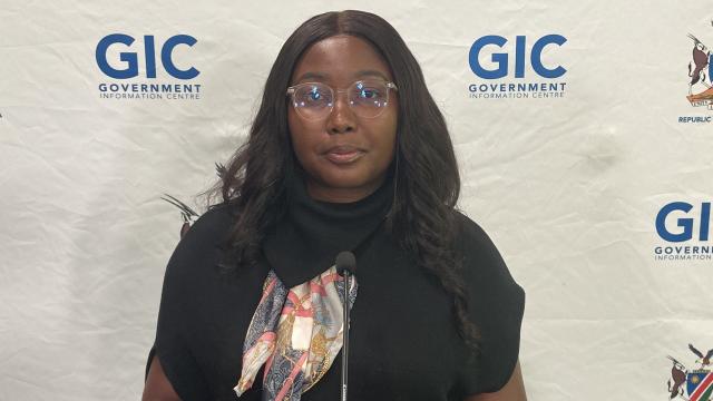 WINDHOEK, 27 February 2027 - The Minister of Information and Communication Technology, Emma Theofelus. (Photo: Edward Tenete) NAMPA