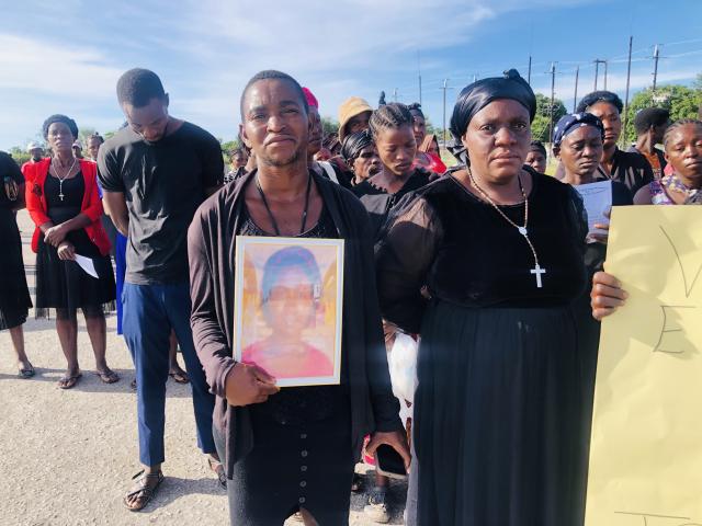 KAHENGE, 27 February 2026 - The residents of Kahenge held a candlelight vigil at Kahenge village, Nkurenkuru Constituency on Friday , for Rosalia Andonyo, (39), who was allegedly raped and murdered last Friday by a 22-year-old Grade 9 learner from a local school.

(Photos Lylie Joel)
 NAMPA