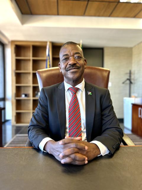 Windhoek, 02 March 2026- Executive Director in the Ministry of Home Affairs, Immigration,Safety and Security, Nghidinua Daniel. (Photo by Eba Kandovazu)NAMPA