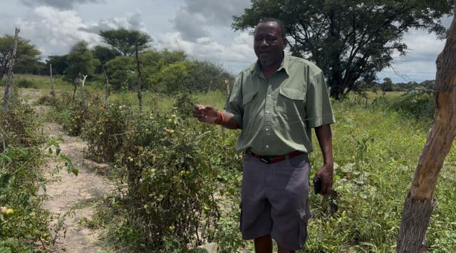 UTOKOTA, 02 March 2026 - Former Rundu Cluncilor under the banner of the All People’s Party Mathew Wakudumo talking about life after politics. (Photo by: Sawi Hausiku) NAMPA