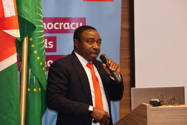 WINDHOEK, 03 March 2026 - Executive Director of the Labour Resources and Research Institute, Dr Benediktus Iikefelwa (Photo: Andreas Thomas) NAMPA
