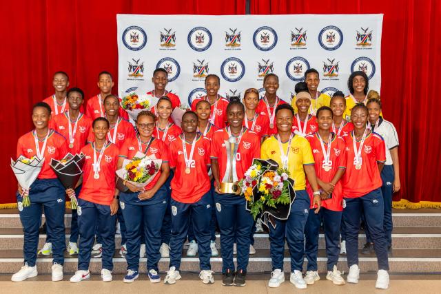 GOBABIS, 02 March 2026 - Brave Gladiators 2026 COSAFA Champions (Photo: Contributed) NAMPA 