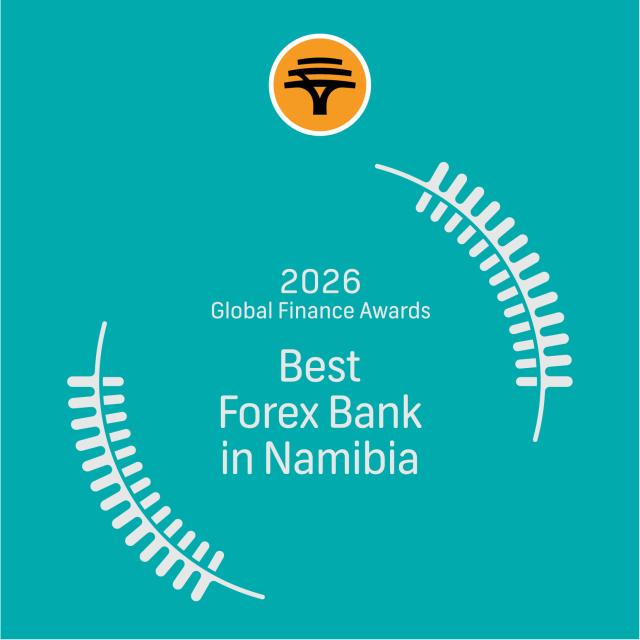 WINDHOEK, 06 March 2026 - FNB FX Global Award logo. (Photo: Contributed) 