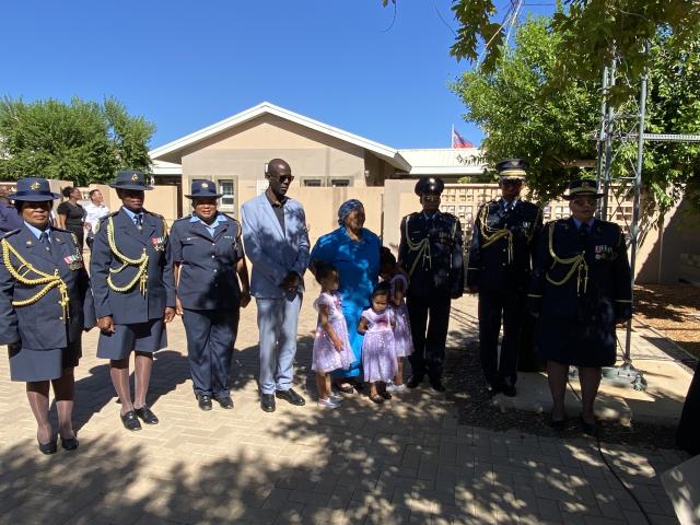 The Hardap Nampol officers hosted the Interpol Blue Day and a commemoration ceremony for the fallen officers together with the family of the deceased in Mariental 