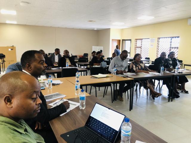 NKURENKURU, 06 March 2026- Nampost held a Regional stakeholder engagements on implementation of the National social grant payment administration in Nkurenkuru on Friday.

(Photo:Lylie Joel)
NAMPA