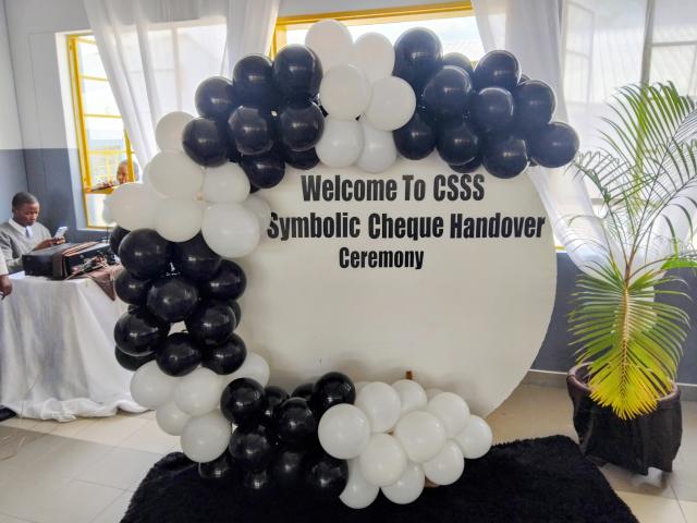 CSSS receives donation from Chinese embassy