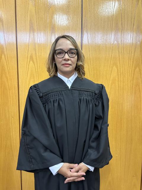 Windhoek, 16 March-Acting High Court Judge Gladice Pickering at her swearing in Ceremony. (Photo by Eba Kandovazu). NAMPA