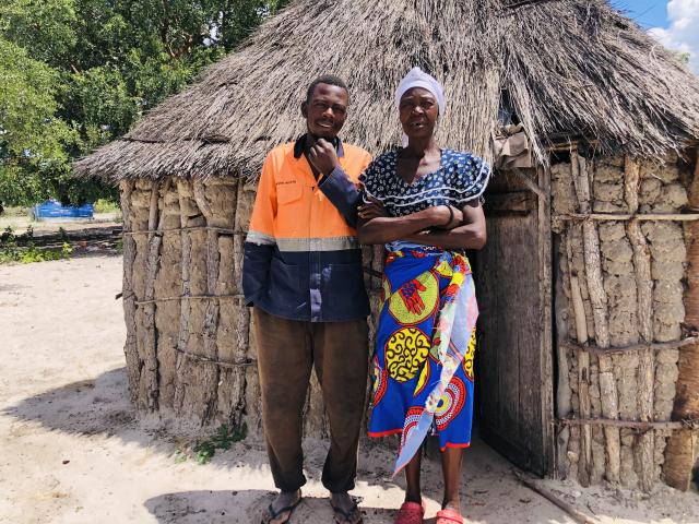 NCAMAGORO, 16 March 2026 - The undocumented Maria Kambinda with her son, Anton Lazarus, at their homestead in Ncamagoro village in the Kavango West Region. (Photo by: Lylie Joel) NAMPA