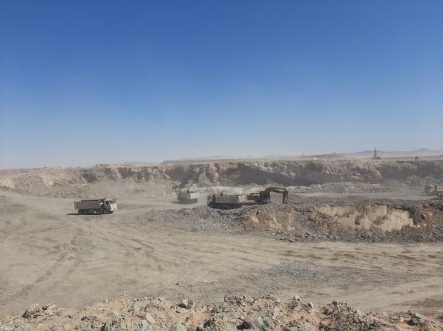 UIS, 16 March 2026 - An open mine pit at one of the mines in the Uis area. (Photo contributed)