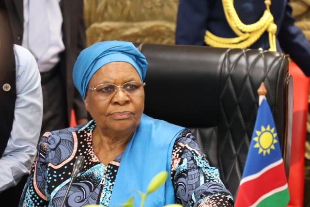 WINDHOEK, 20 March 2026 - President of the Republic of Namibia, Netumbo Nandi-Ndaitwah at the Working Visit by the President of Botswana to state House. (Ali Negumbo)NAMPA