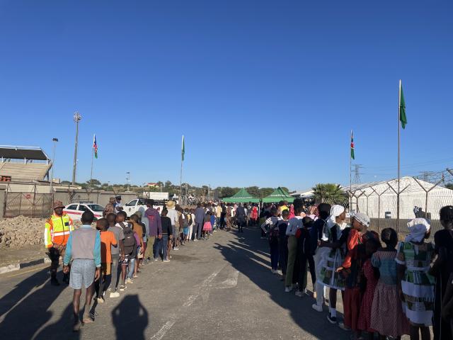 Windhoek, 21 March 2026 - Members of the public turning up in huge numbers ahead of the Khomas region commemoration of Namibia’s 36th Independence Day celebrations. ( Photo by: Mathilde Kudumo) NAMPA