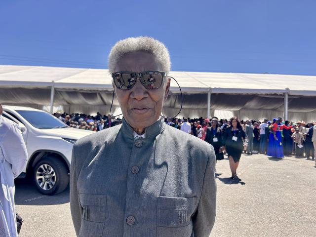 Windhoek, 21 March- Former Trade and Industry Minister and Liberation Veteran Ben Amadhila at Namibia’s 36 independence celebrations in Windhoek.(Photo by Eba Kandovazu). NAMPA
